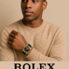 Montre Rolex Oyster – Édition Élégance Or & Noir – Image 3