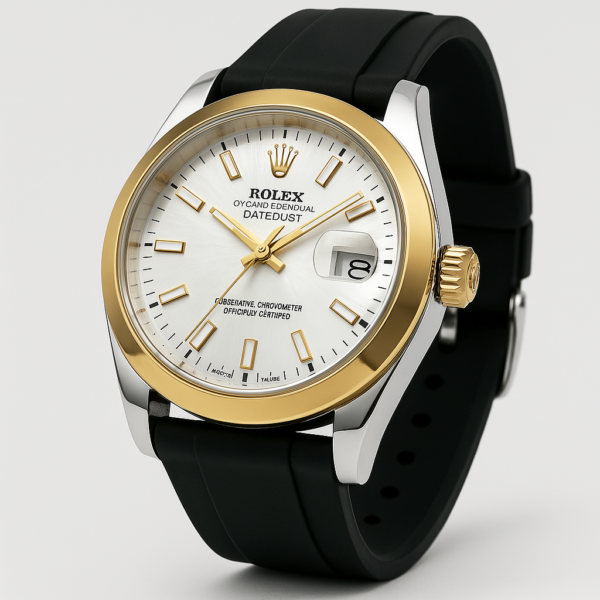 Montre Rolex Oyster  – Édition Argent & Or