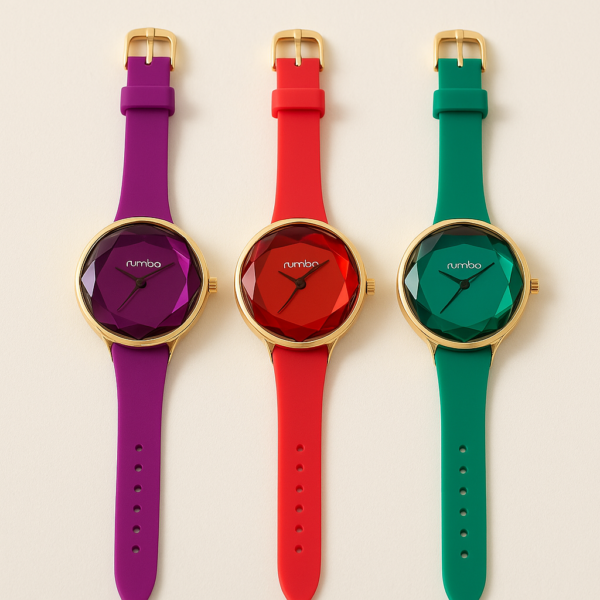 Montre Femme Rumba – Édition Cristal Coloré