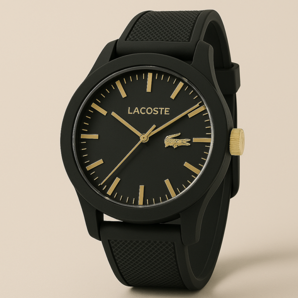 Montre Homme Lacoste – Design Classique Noir & Or